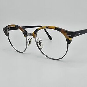 Ray-Ban RB4246 1157 Clubround Spotted Black Havana Sunglasses Frame 51-19-145